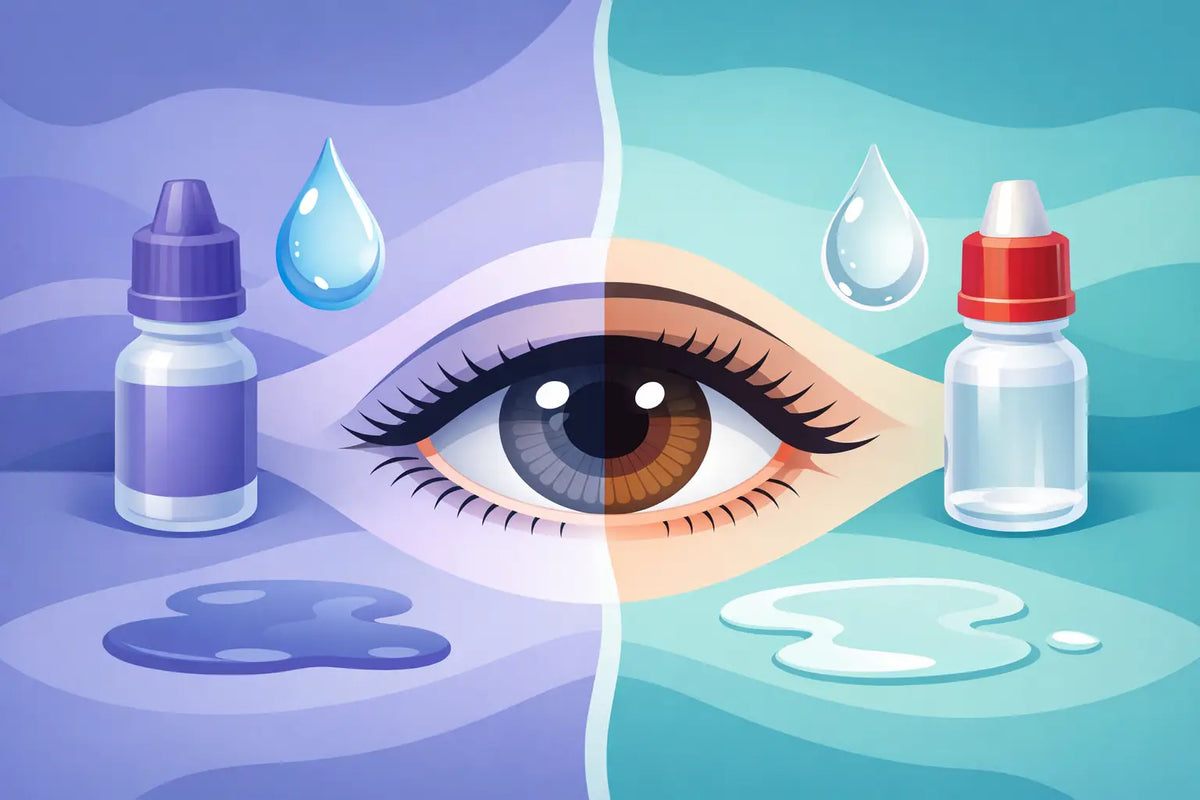 Lumify versus Rohto oogdruppels: welke kiest u?