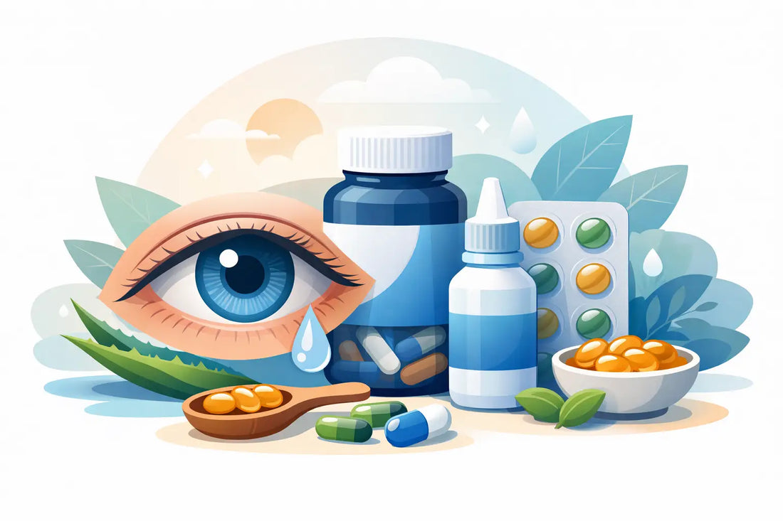 Beste oogsupplement voor droge ogen kiezen
