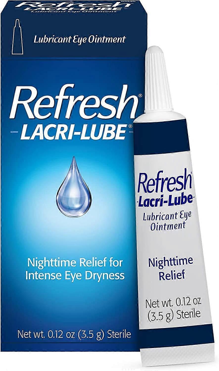 Refresh Lacri-Lube Lubricant Eye Ointment – Oogzalf voor Nachtelijke Verlichting