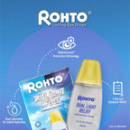 Rohto Dual Light Relief Hydrating Eye Drops – Hydratatie & Verlichting – 13 ml