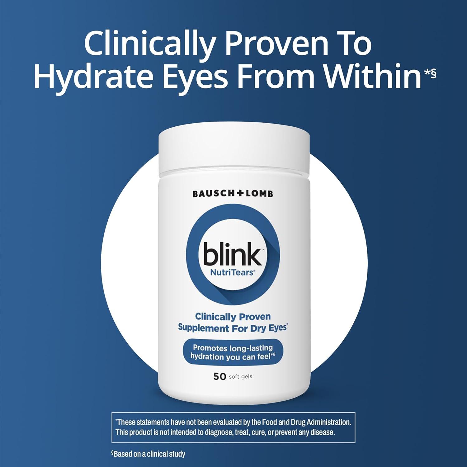 Blink NutriTears – Dagelijkse Softgels voor Oogsupport