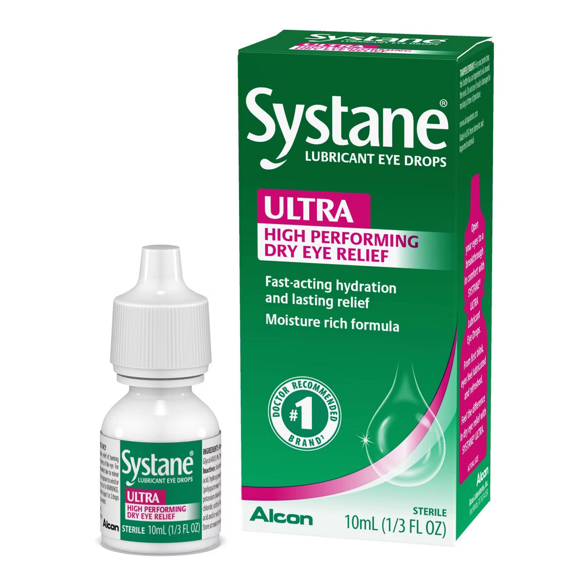 Systane Ultra Lubricant Eye Drops