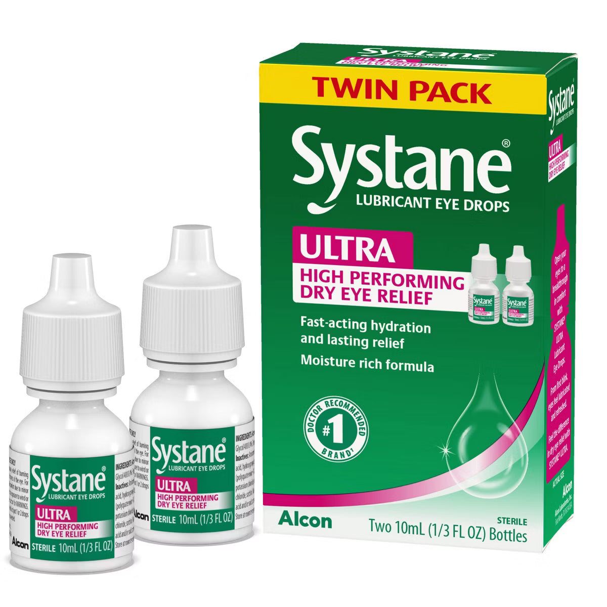 Systane Ultra Lubricant Eye Drops