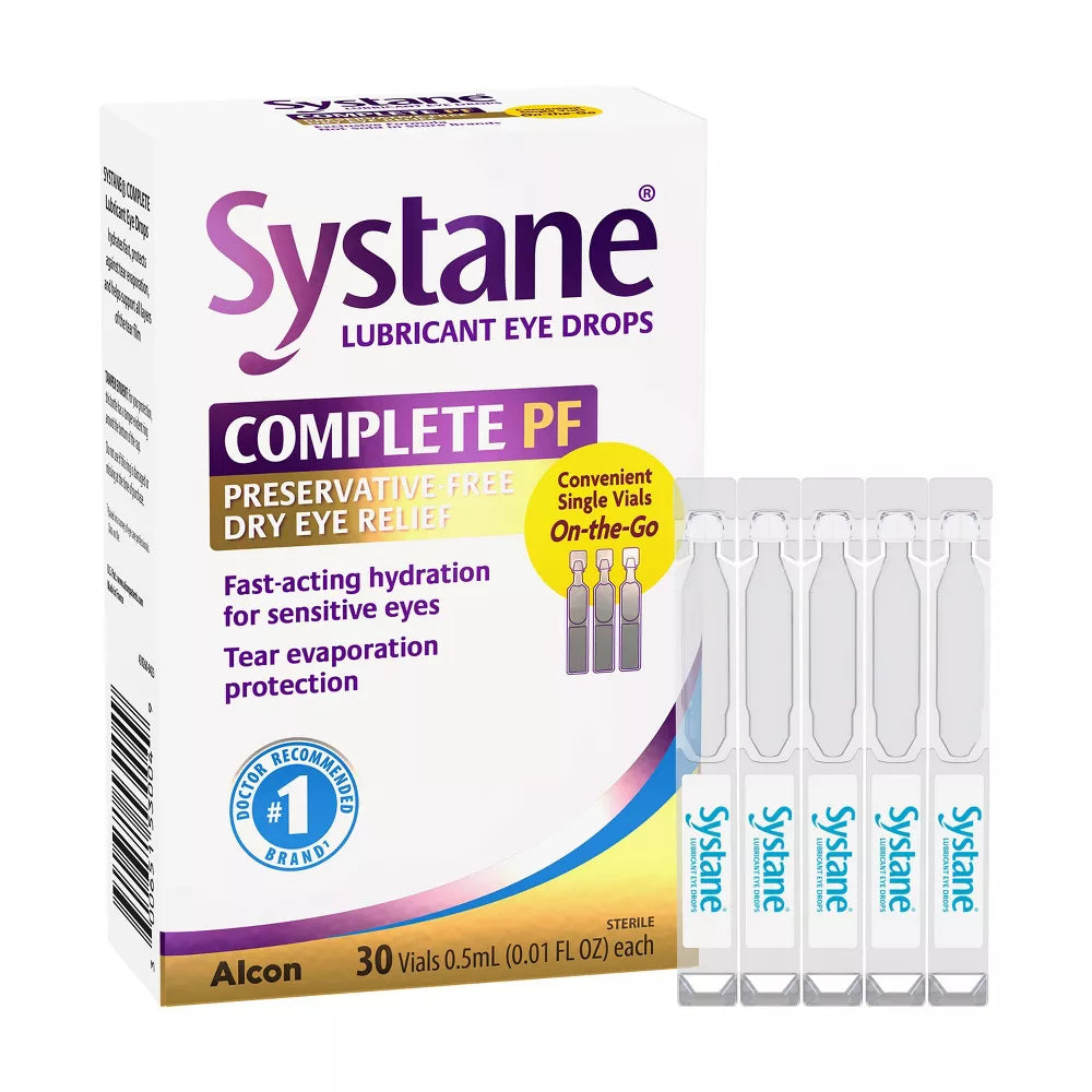 Systane Complete Preservative-Free Lubricant Eye Drops