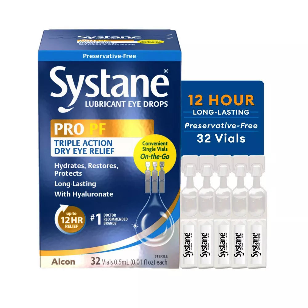 Systane Pro PF Preservative-Free Lubricant Eye Drops
