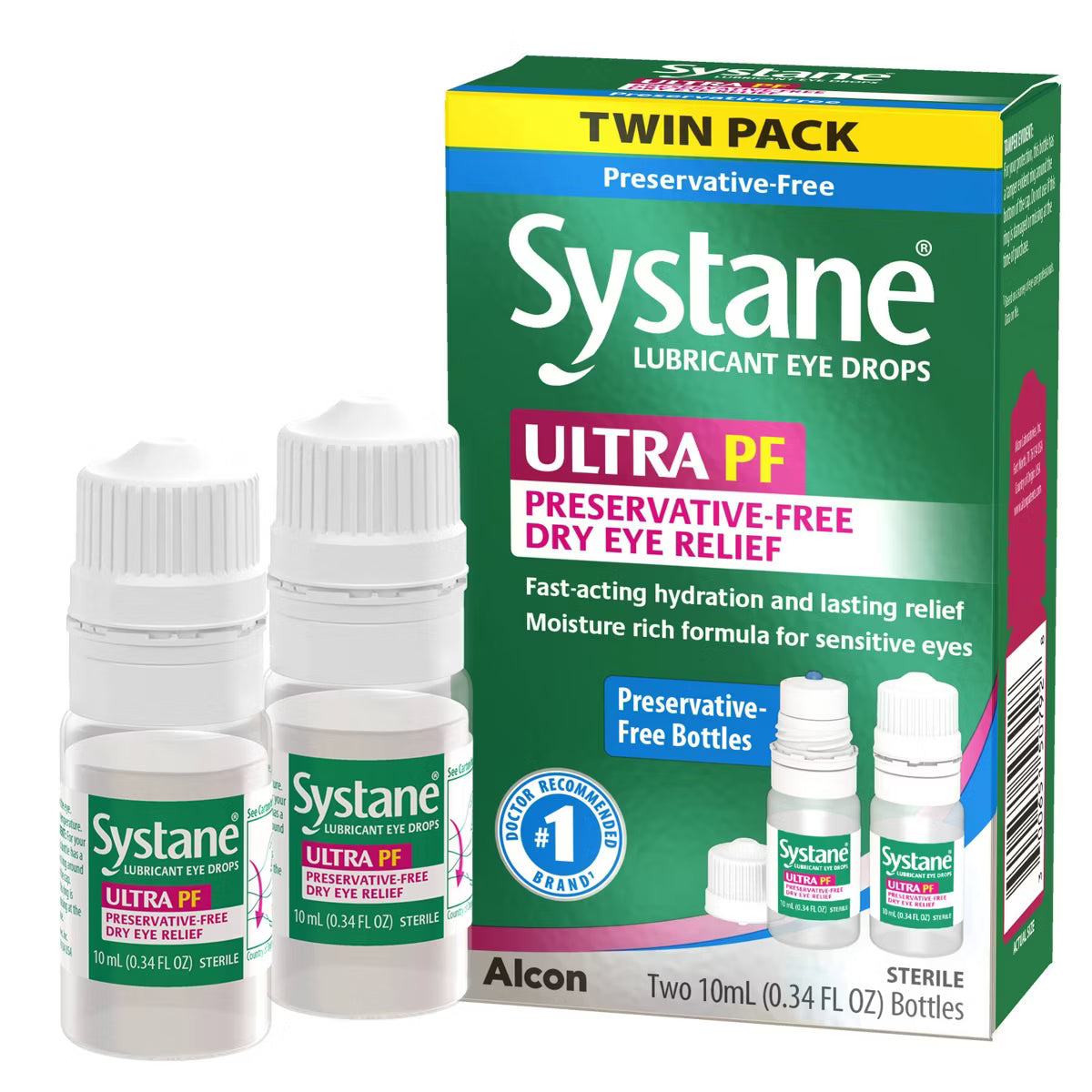 Systane Ultra PF Preservative Free Dry Eye Drops