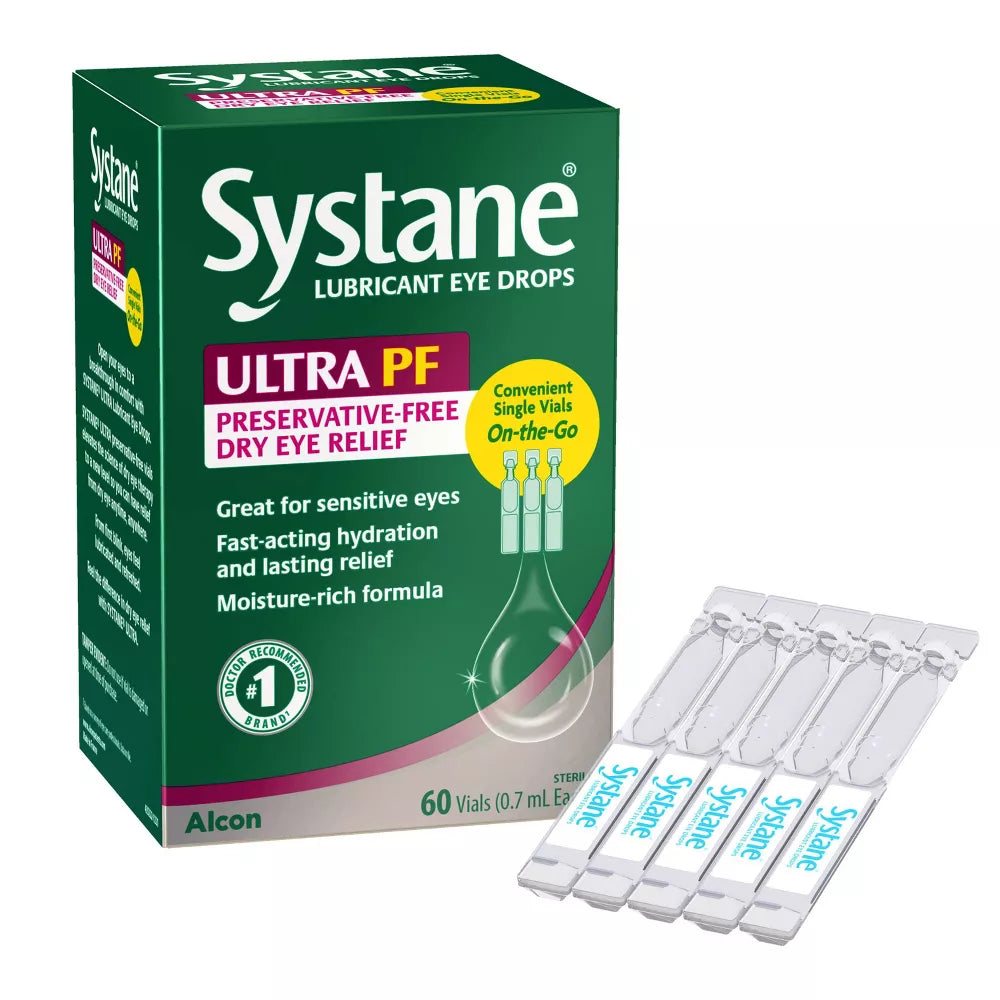 Systane Ultra PF Lubricant Eye Drops Vials