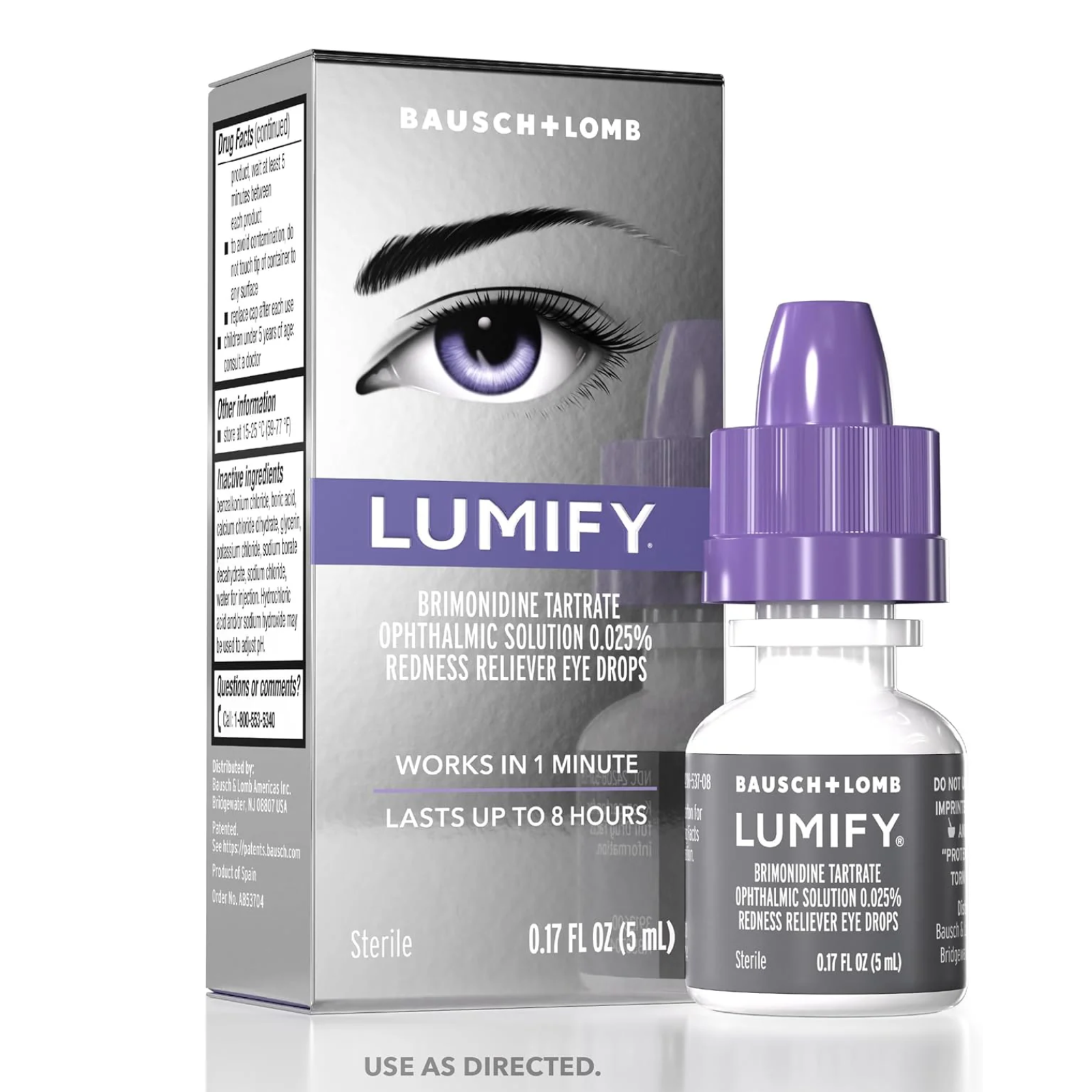 Lumify Redness Reliever Eye Drops