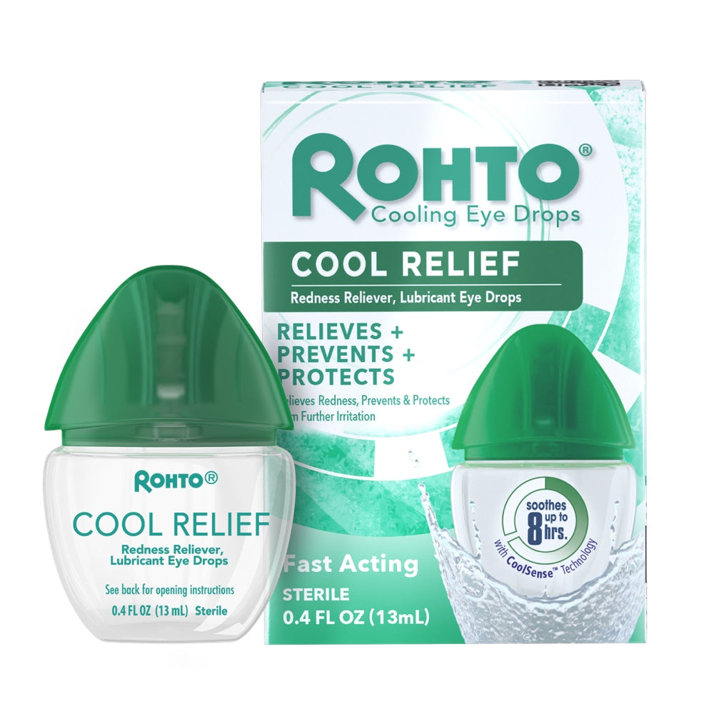 Rohto Cool Relief Cooling Eye Drops – Verkoelende Oogverlichting – 13 ml