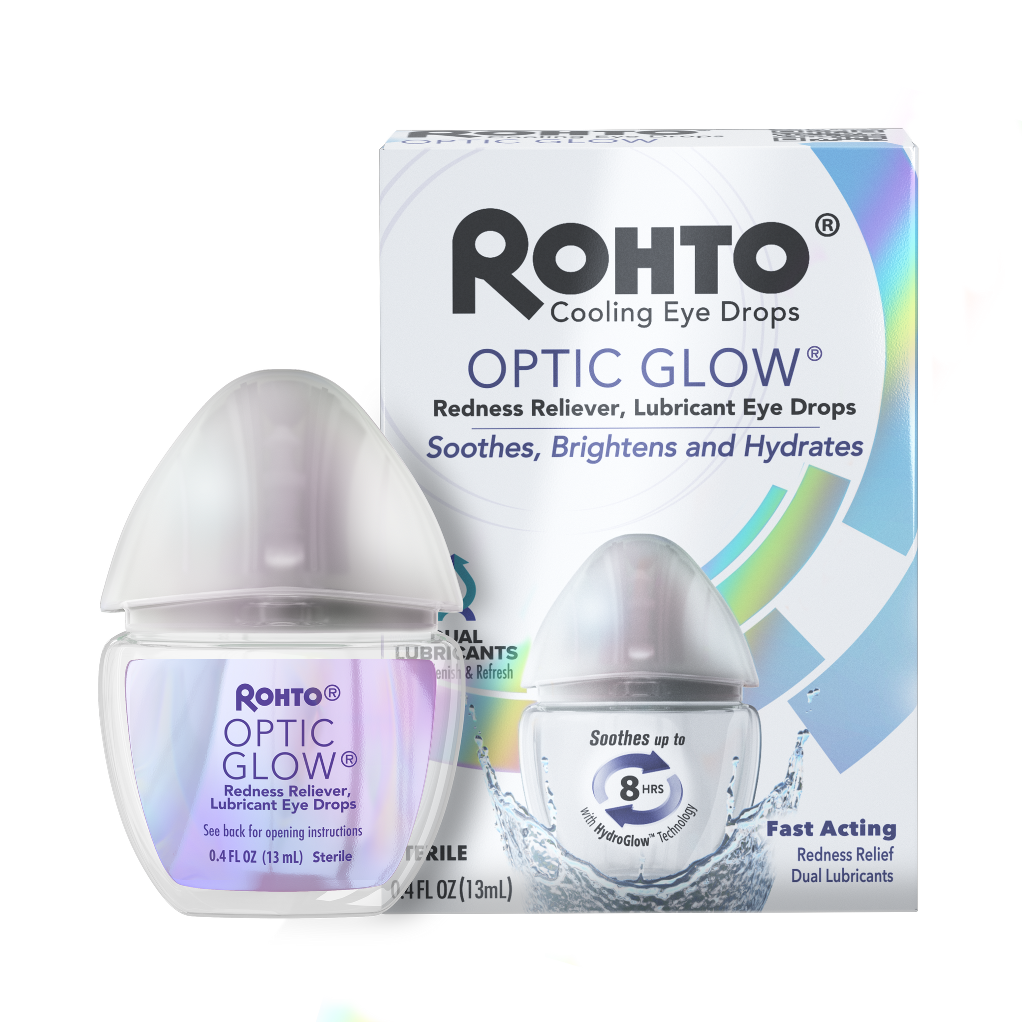 Rohto Optic Glow Eye Whitening Drops – Heldere & Stralende Ogen – 13 ml
