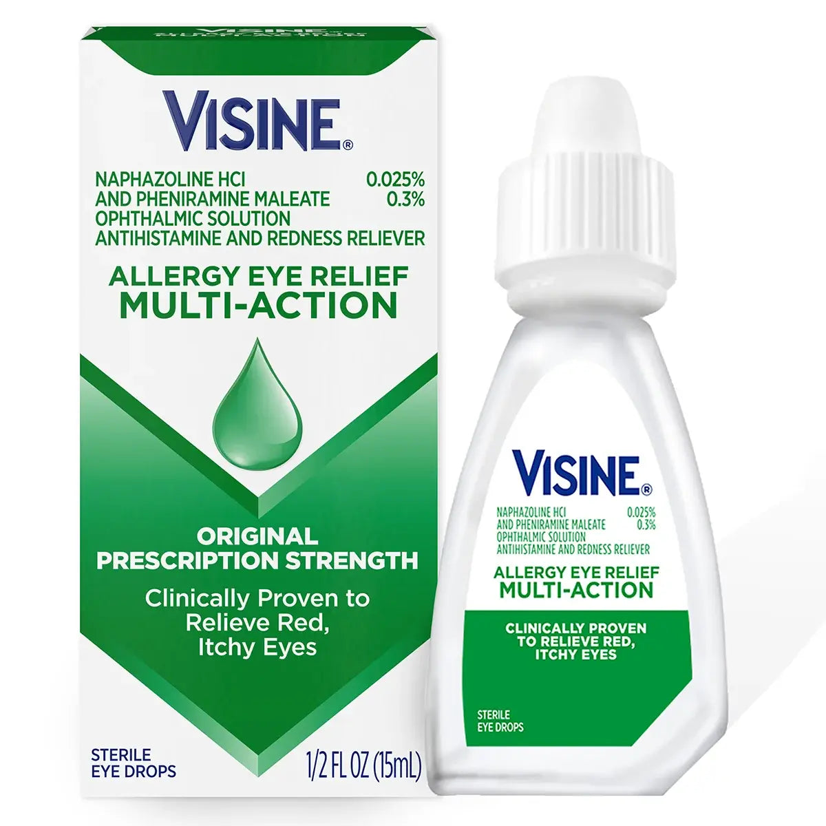 Visine Allergy Comfort Oogdruppels voor Gevoelige Ogen