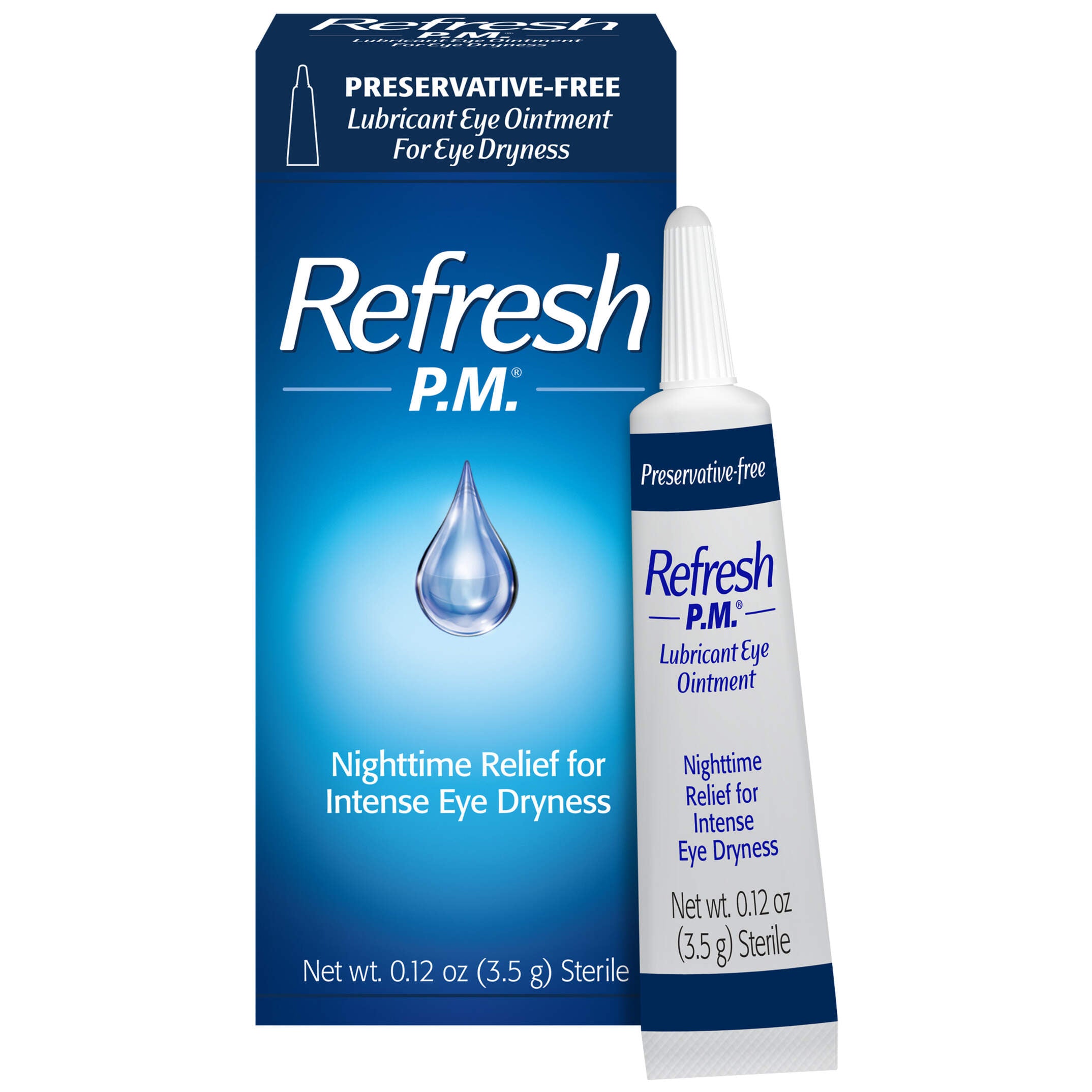 Refresh P.M. Preservative Free – Intensieve Nachtelijke Oogzalf