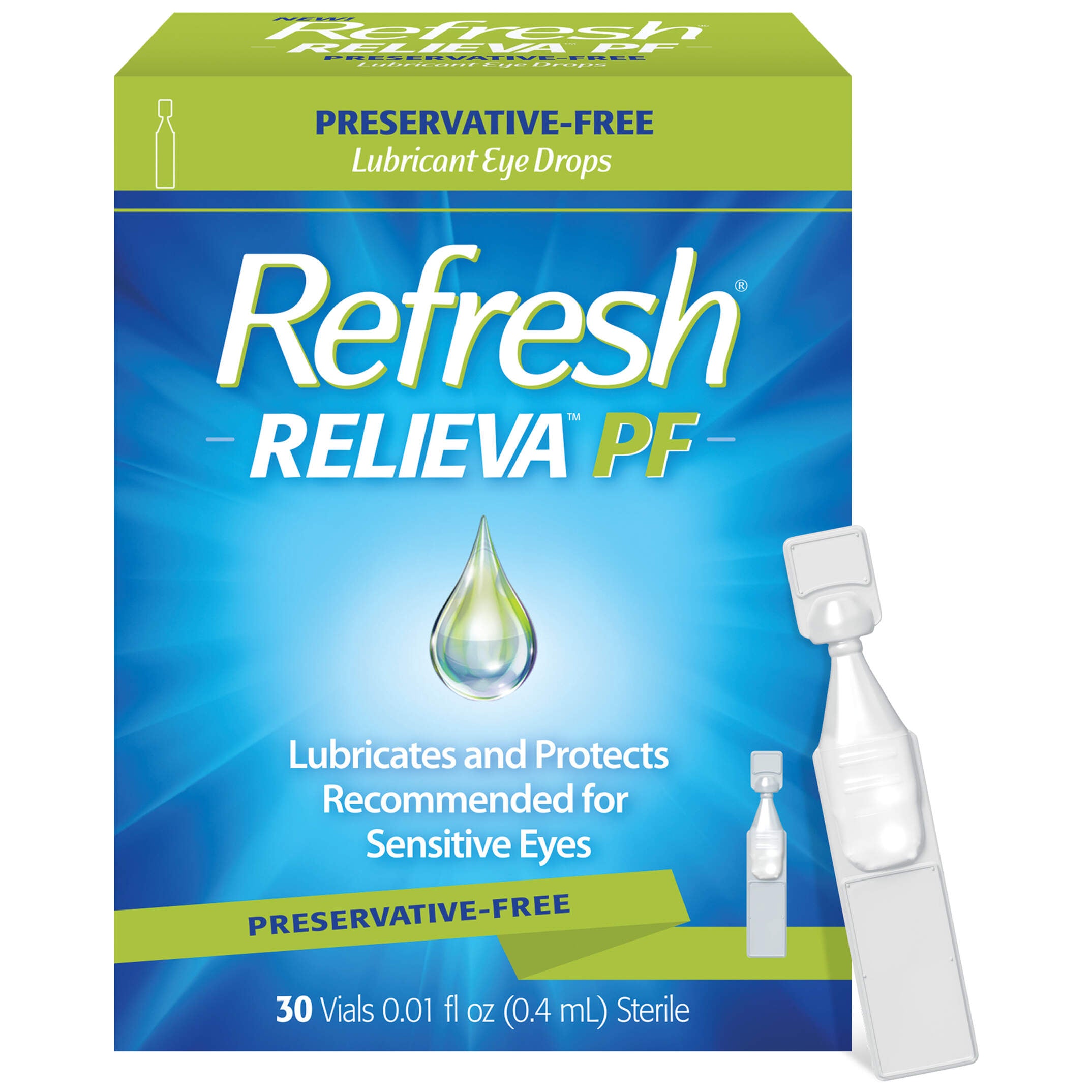 Refresh Relieva PF Multidose Oogdruppels – 30 Eenmalige Doseringen