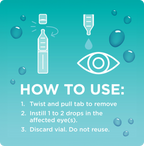 Blink Tears Preservative-Free Hydraterende Oogdruppels in Monodosis Vials